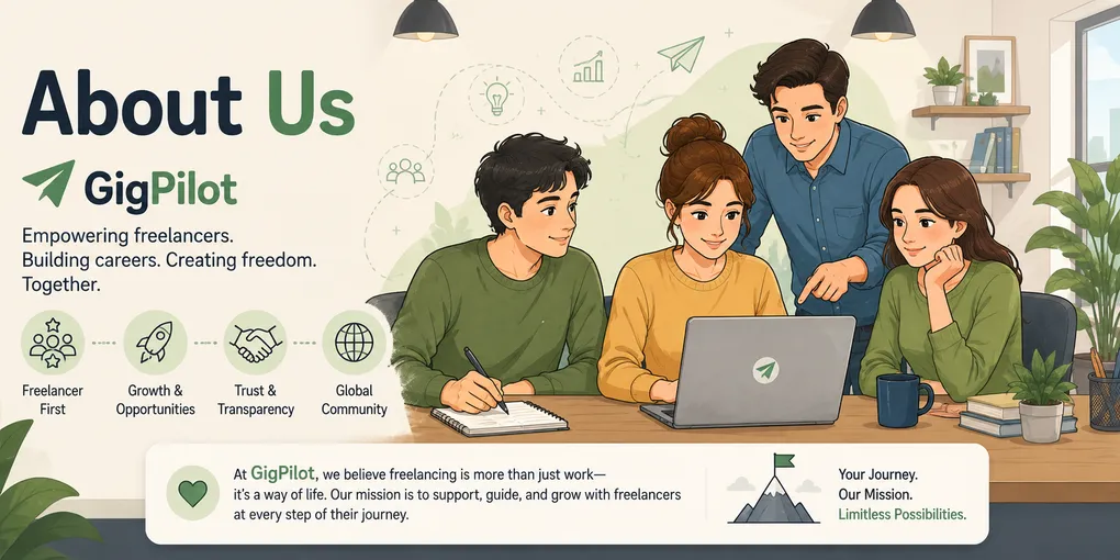 About GigPilot AI | Mission, Editorial & AI Tools - Guide illustration