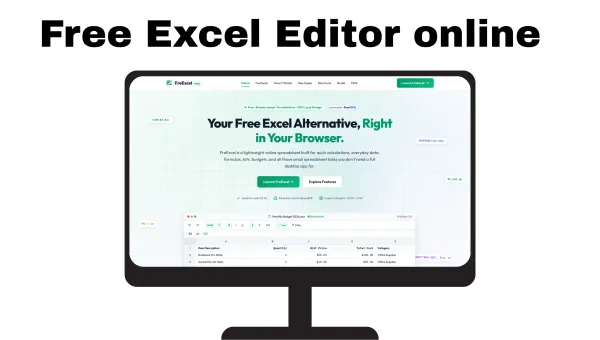 Free Excel Editor Online: Edit Spreadsheets Without Installing Excel - guide thumbnail